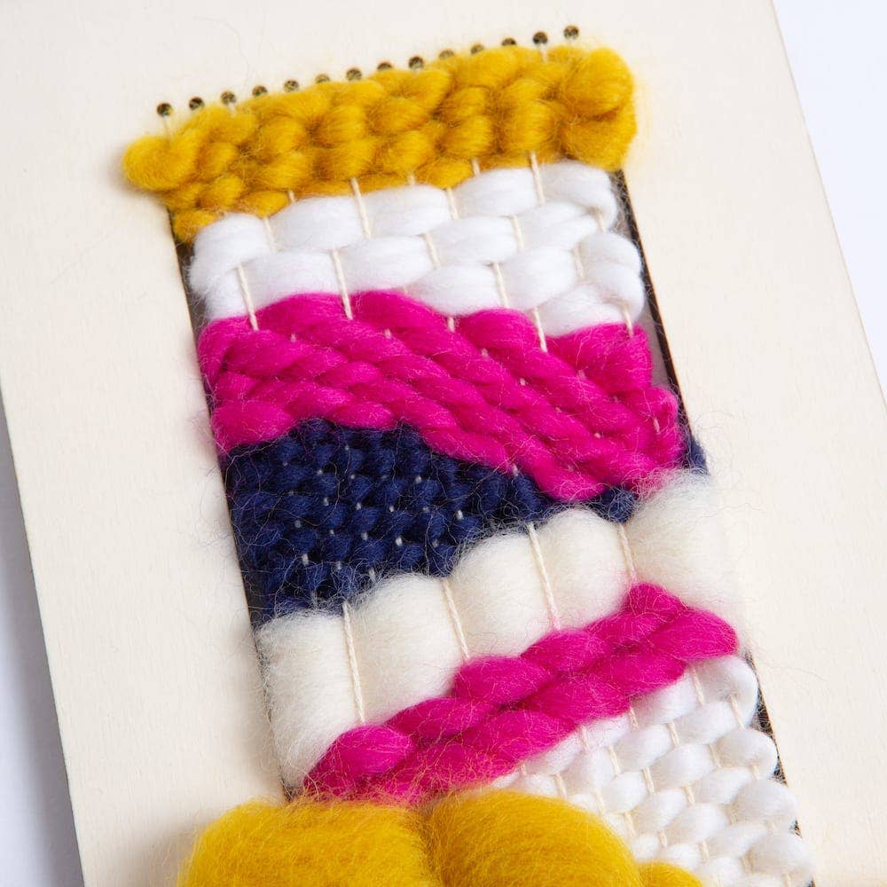 Wool Couture Company – Engroshandel DIY-hobbysæt – 3 Sisters væveramme-sæt4