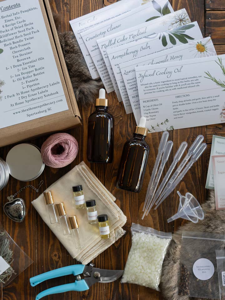 The At Home Apothecary Starter Kit for wholesale by The At Home Apothecary
