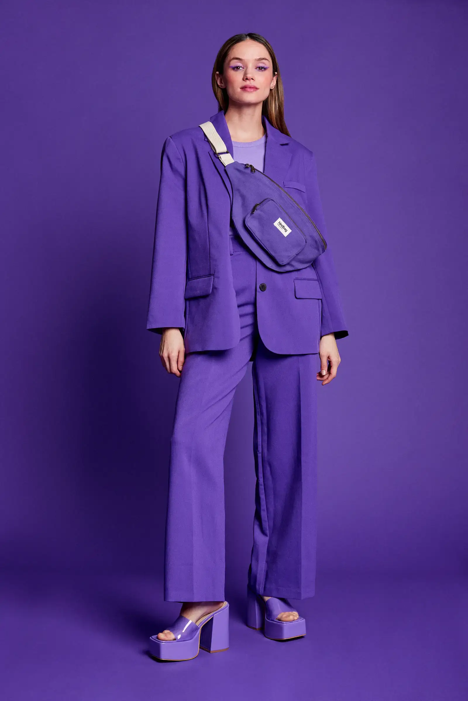 Hindbag – Pochete - Mulher por atacado – Bolsa de Cintura Sofia Verde Pinheiro16