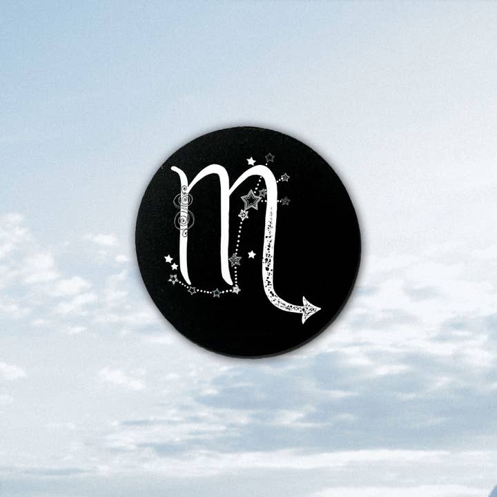 Scorpio Pin, Zodiac Constellation Pin, Himmelsk gave for engroshandel hos Katekreates