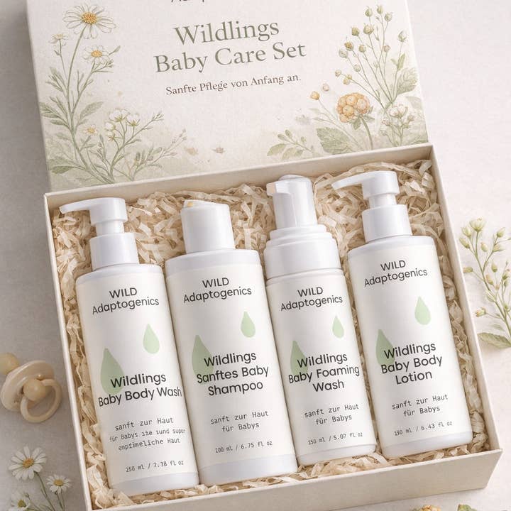 Set de cuidado para bebés Wildlings para venta al por mayor de Kreutherkraft Manufaktur