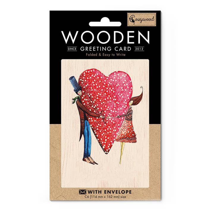 Så godt at have dig bryllup træ lykønskningskort for engroshandel hos Cozywood