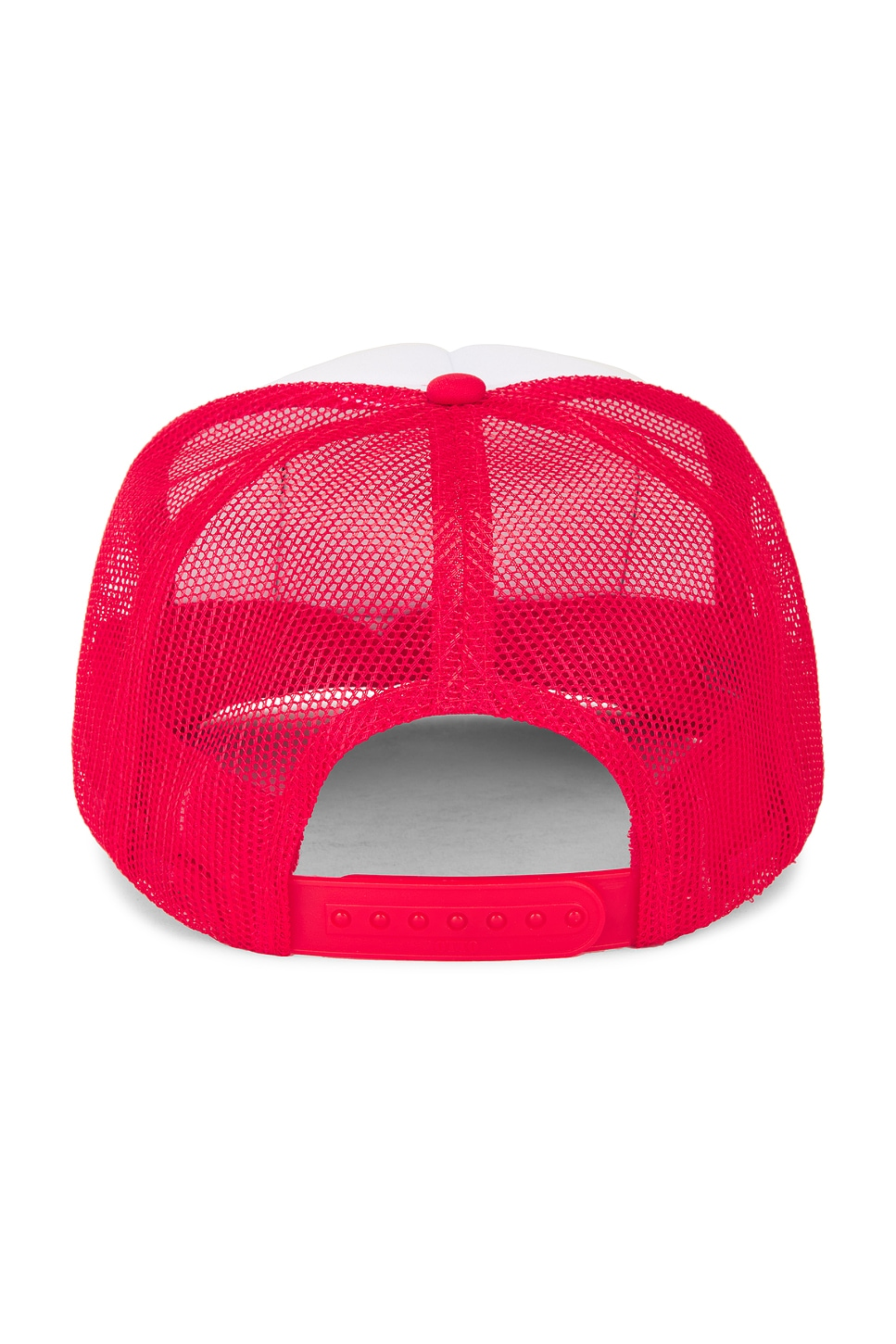 Friday Feelin' - Wholesale Trucker Hat - Unisex - Locals Only Trucker Hat in Red Split3