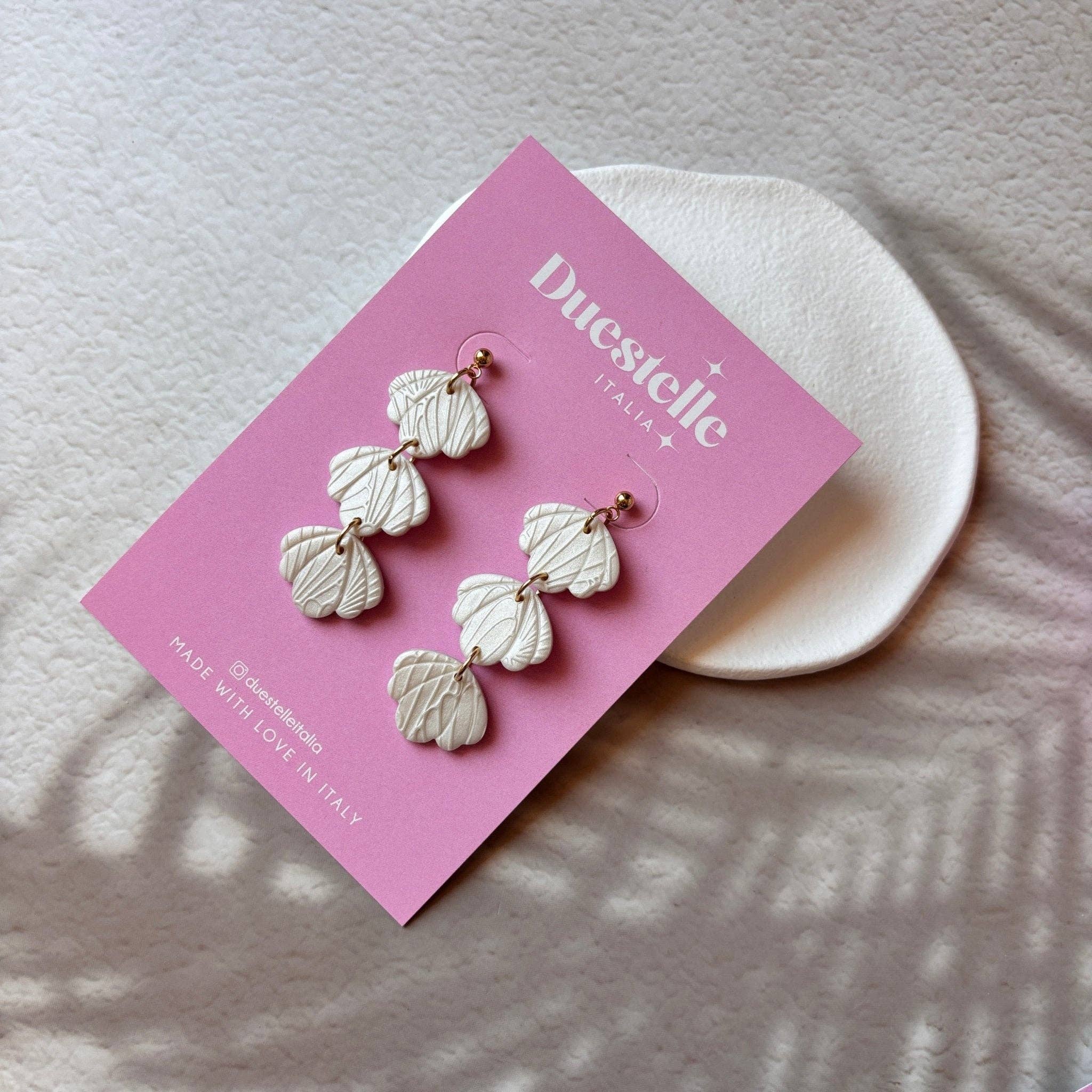 DUESTELLE ITALIA - Wholesale Dangle Earrings - Atrani Shells - Handmade Shell Earrings8