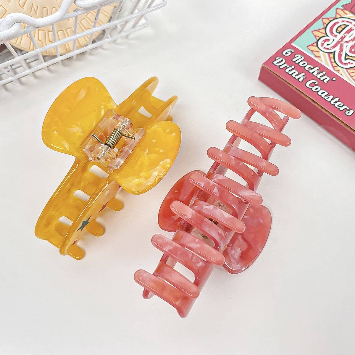 ACCITY - Wholesale Hair Clip - Women's - Gingerbread Man Hair Claw, Xmas Cartoon Bun Clip_CWAHA15985