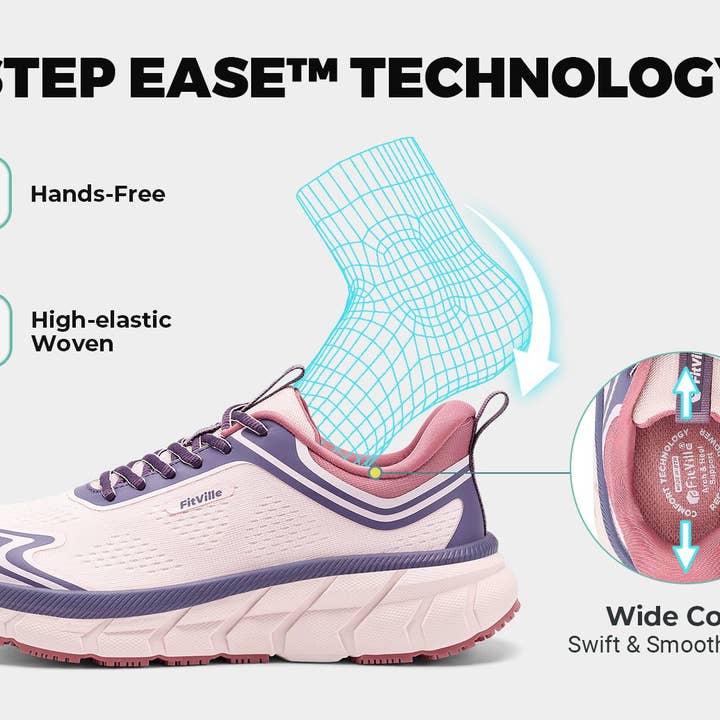 FitVille - Wholesale Athletic trainers – Women′s - FitVille Women's FlowCore Running Shoes V66