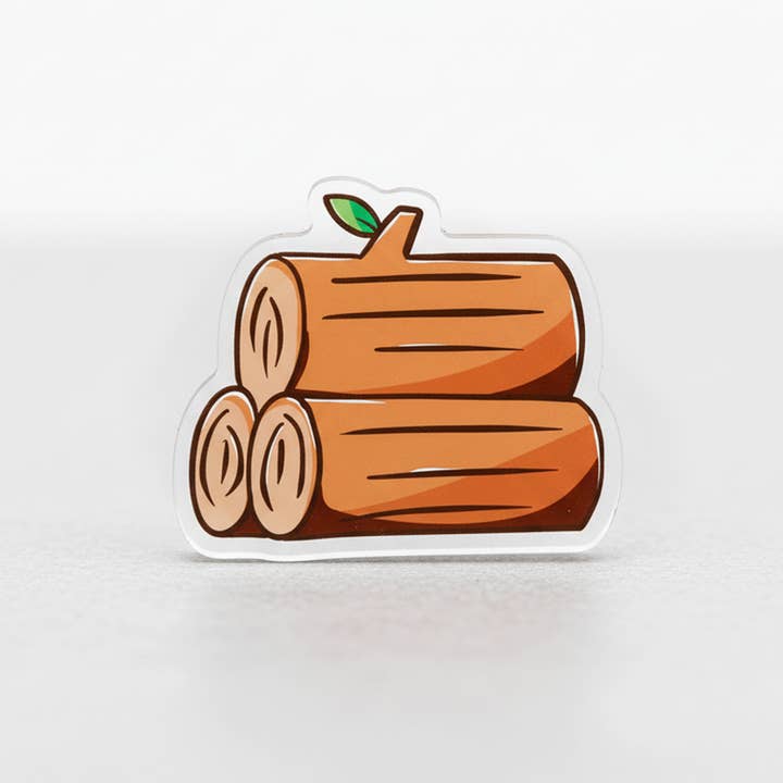 Wood and Acrylic Game Tokens 0.75" Double-Sided Print for wholesale by Naytendo