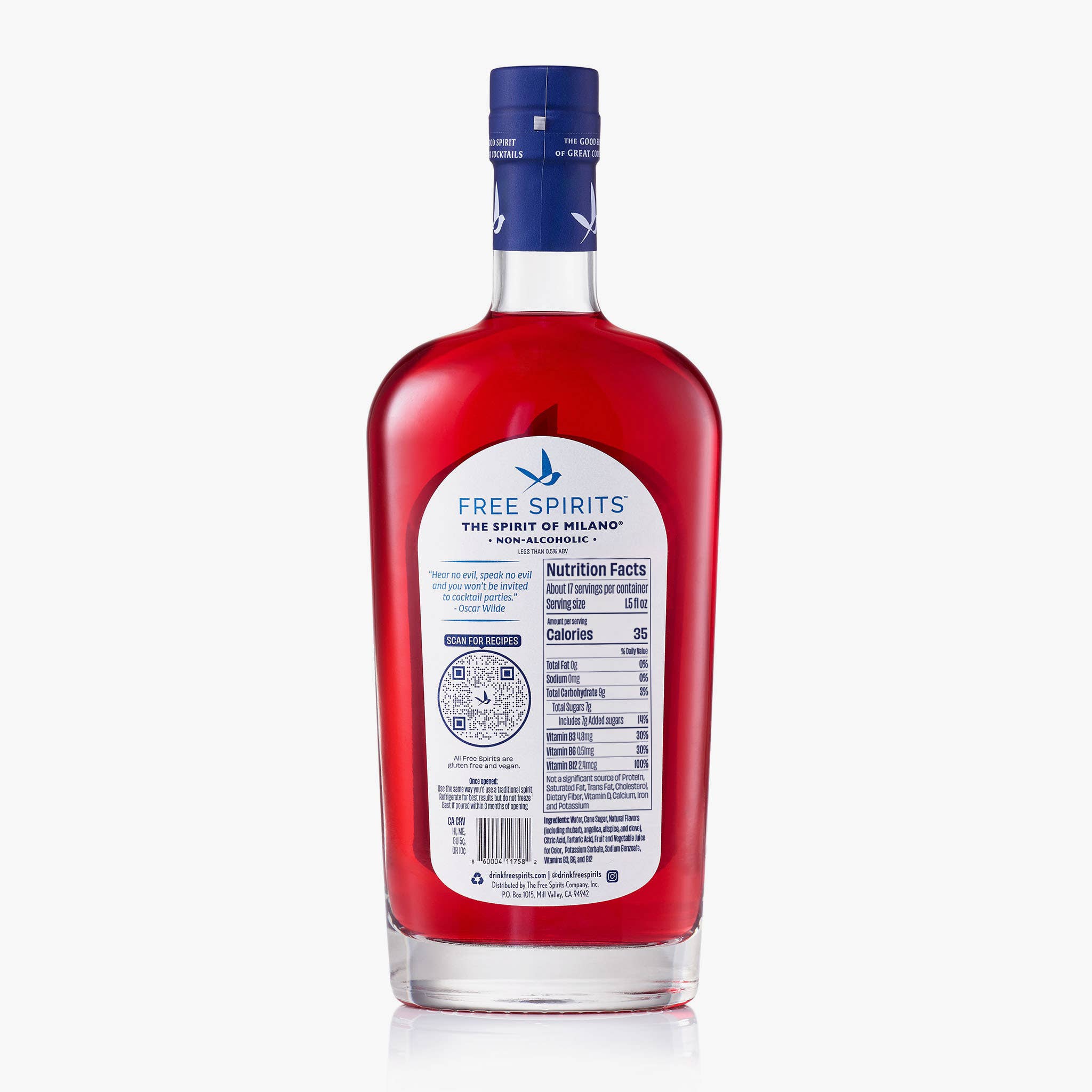 Free Spirits - Wholesale Non-Alcoholic Aperitif/Mocktail - Free Spirits | The Spirit of Aperitivo Milano | NA Aperitif4