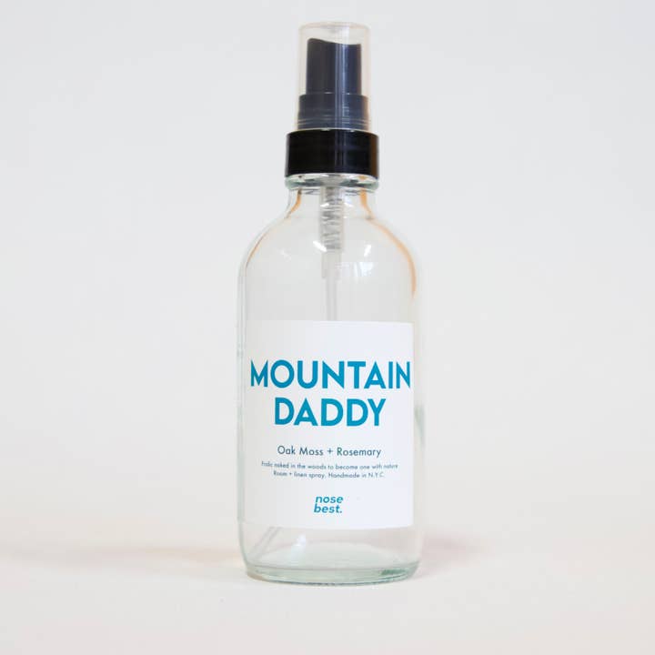 Mountain Daddy - Oak Moss & Rosemary - Room Spray for wholesale by Nose Best Candles