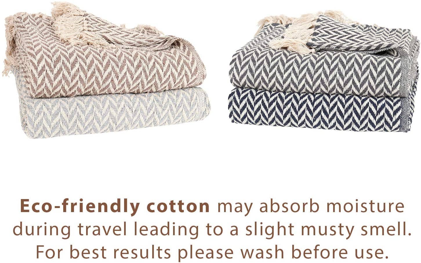 Arkwright Home - Wholesale Throw Blanket - Throw Blanket, Patterned Cotton with modern design32