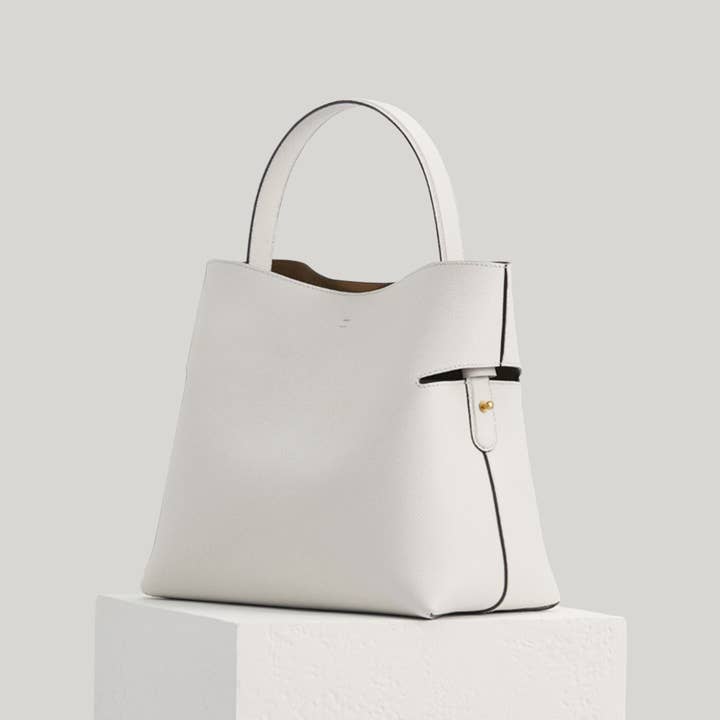 Gaia Tote Bag - White for wholesale on Faire1