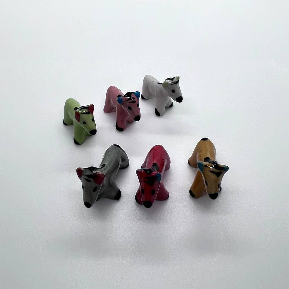 VIE - Wholesale Decorative Figurine - Mini Ceramic Figurine, Assorted Colour, Approx. 2cm29