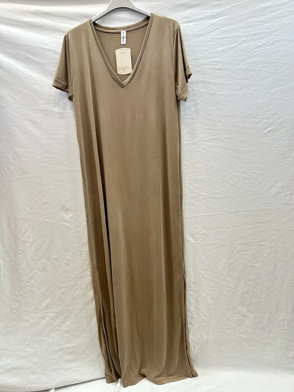 Mimi & Gogo – Engroshandel Kjole - Dame – Lang Flydende Kjole @130782_RLFluide0