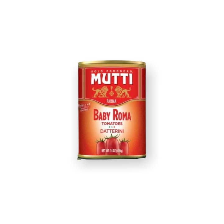 Mutti Baby Roma Tomatoes Datterini 14 oz./ 400g. for wholesale by Made in eatalia