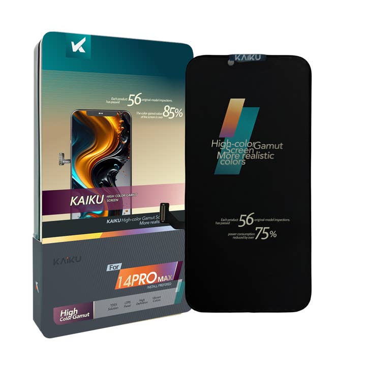 Vollbild Kaiku Für iPhone 14 Pro Max (OLED) für den Großhandel von Repuestos Infotec