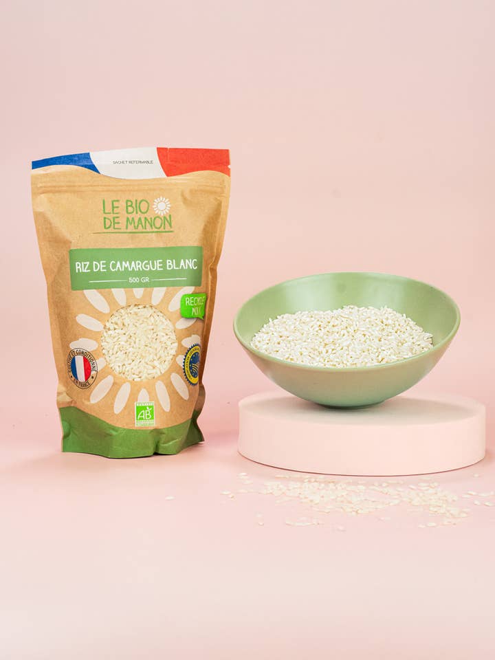 Arroz blanco Camargue IGP para venta al por mayor de Le bio de Manon