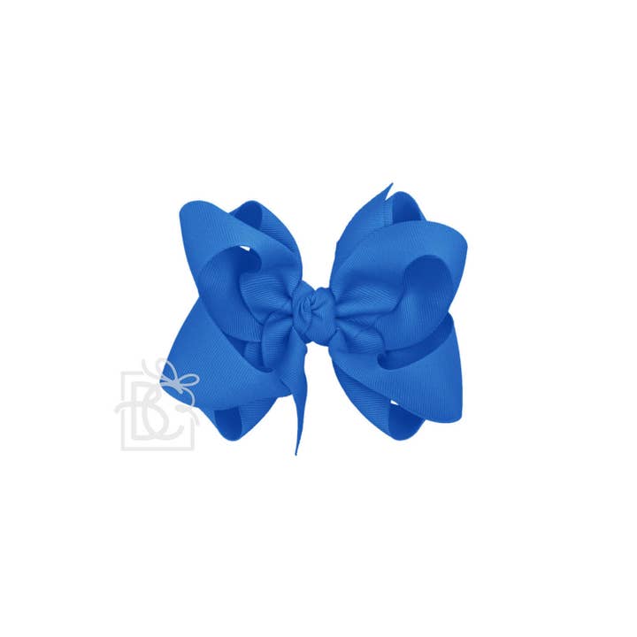 Beyond Creations, LLC - Wholesale Hair Bow - Kids - MULTI-LOOP GROSGRAIN BOW ON CLIP172