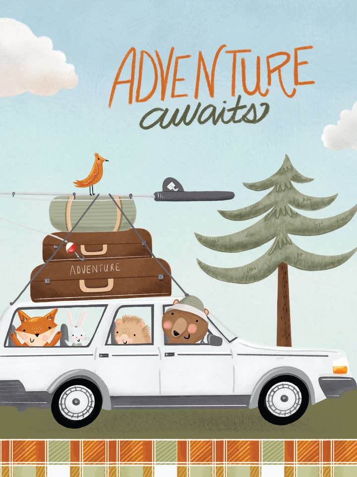 ED/Adventure Awaits for wholesale by Greeting Cards by Norcard