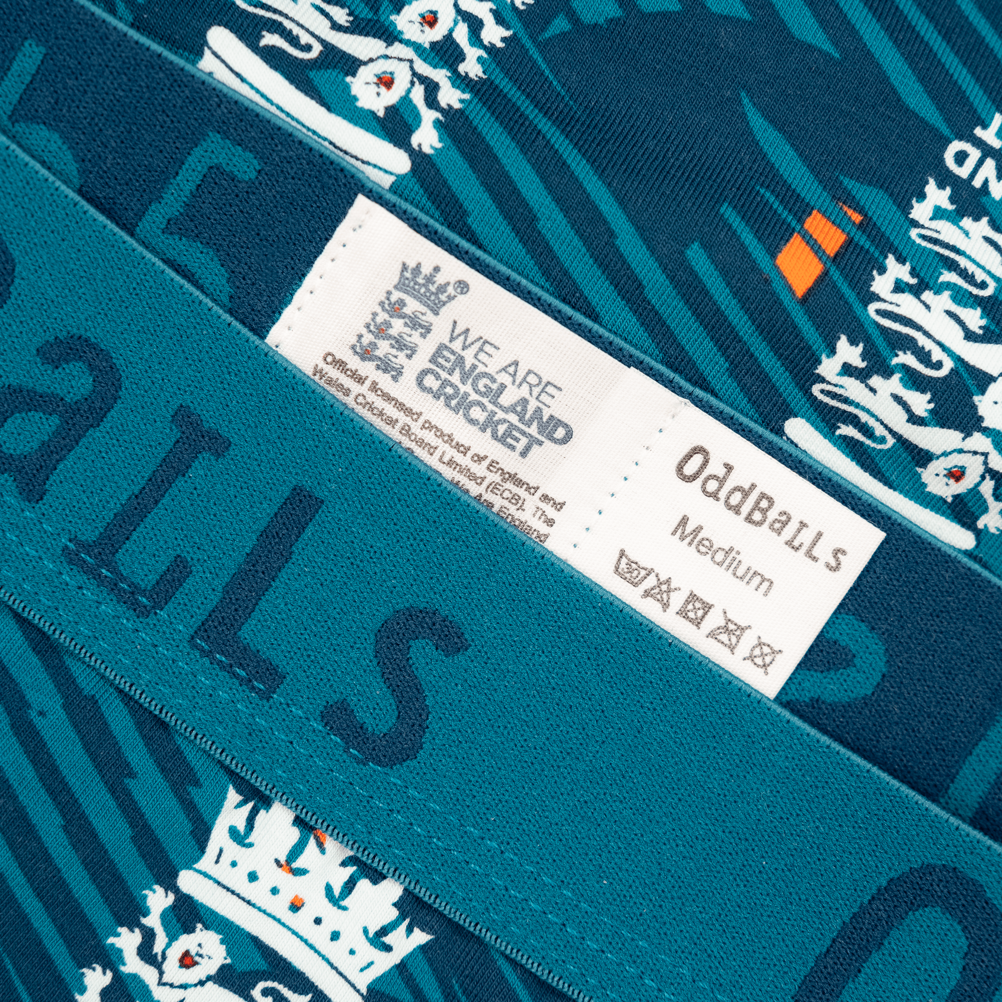 OddBalls – wholesale Underwear – Men's – England Cricket Speckle - Mens Cotton Boxer Shorts2