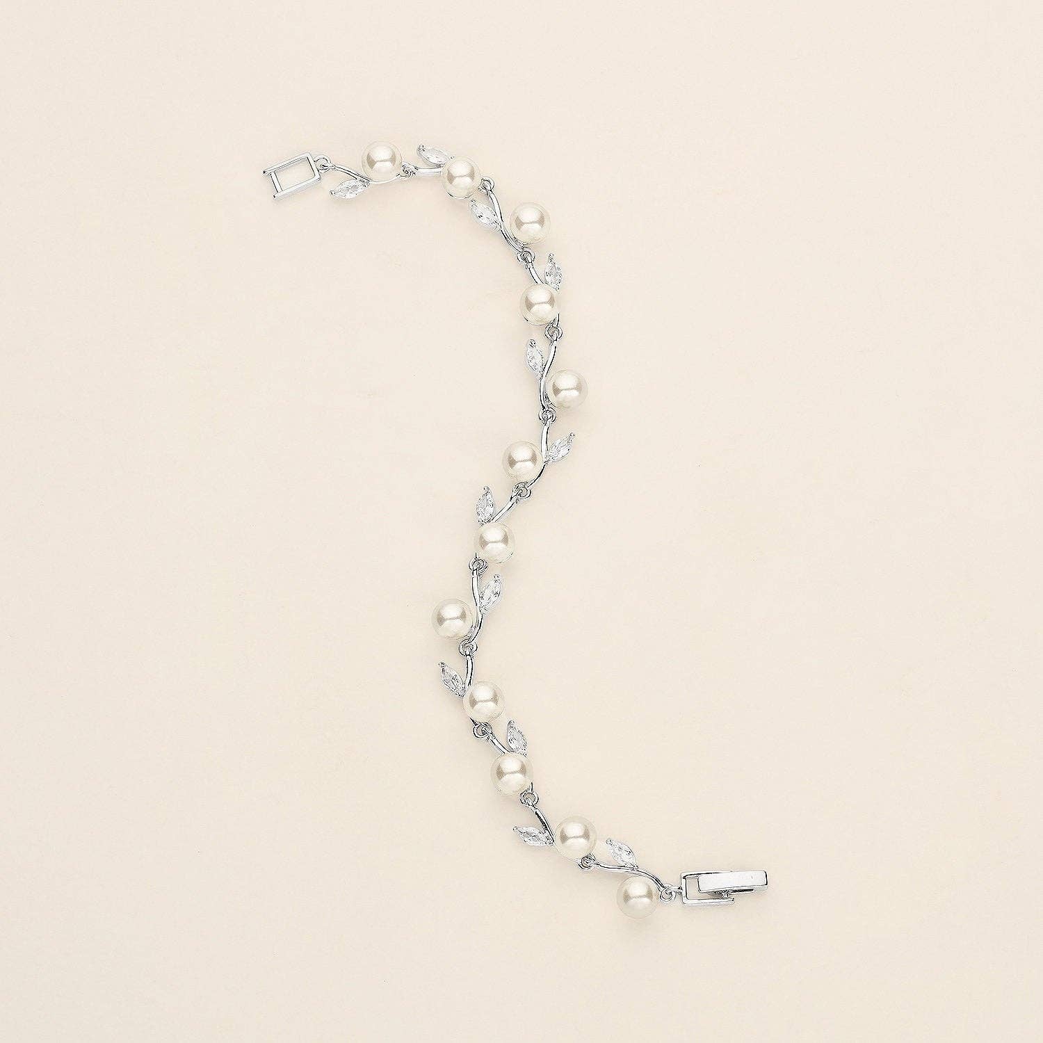 allureweddingjewelry - Wholesale Beaded Bracelet - Kara Pearl Bracelet
