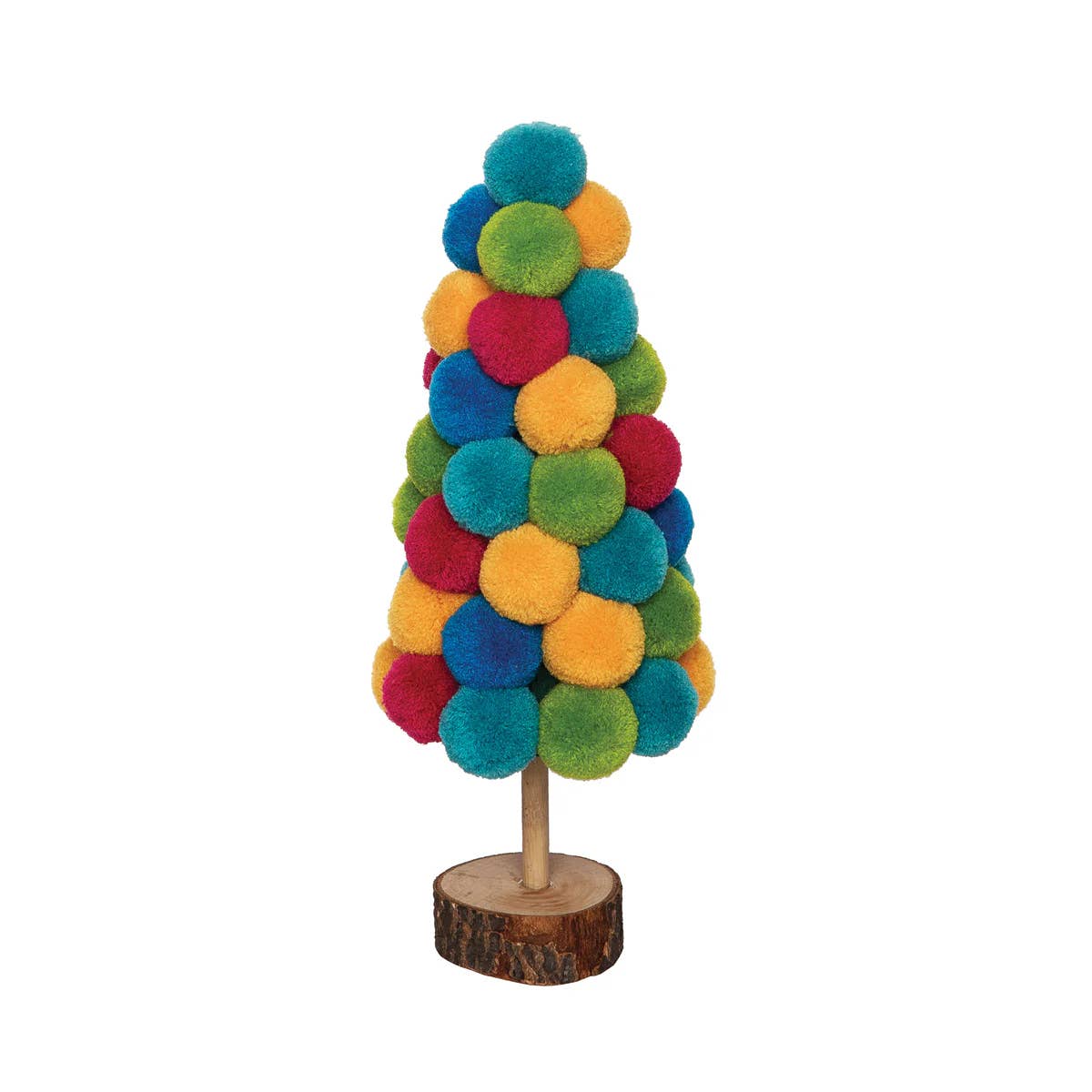 C&F Home - Wholesale Christmas Decoration - Christmas Tree 10" Pom-Pom Decorative Figurine