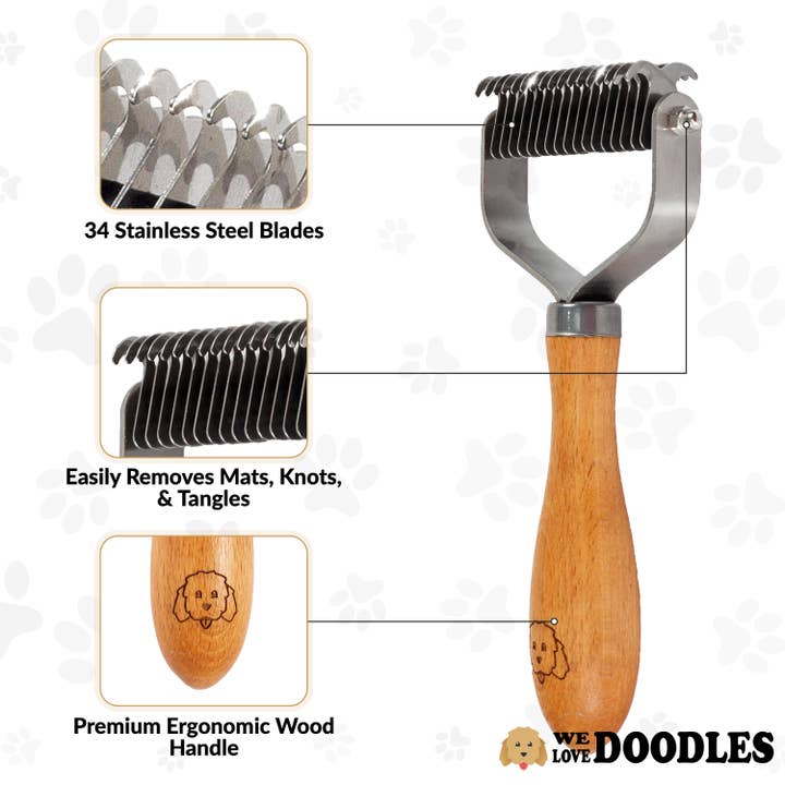 We Love Doodles - Wholesale Pet Grooming Tool - Dog - Dematting Tool
