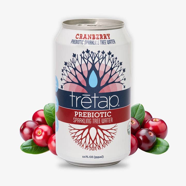 Bright Cranberry Prebiotic Sparkling Tree Water for wholesale by Tretap