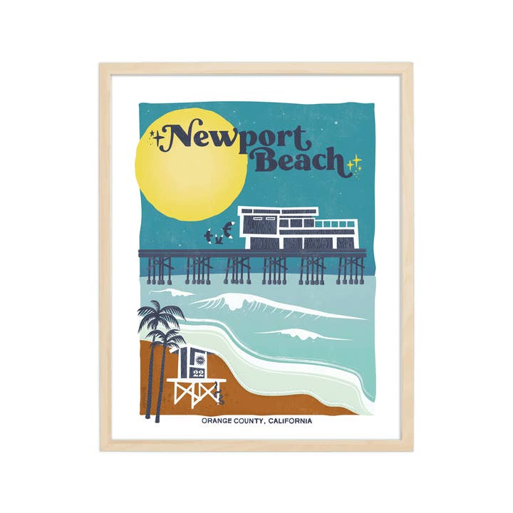 Sunday Arvo Surf Club - Wholesale Art Print - Newport Beach