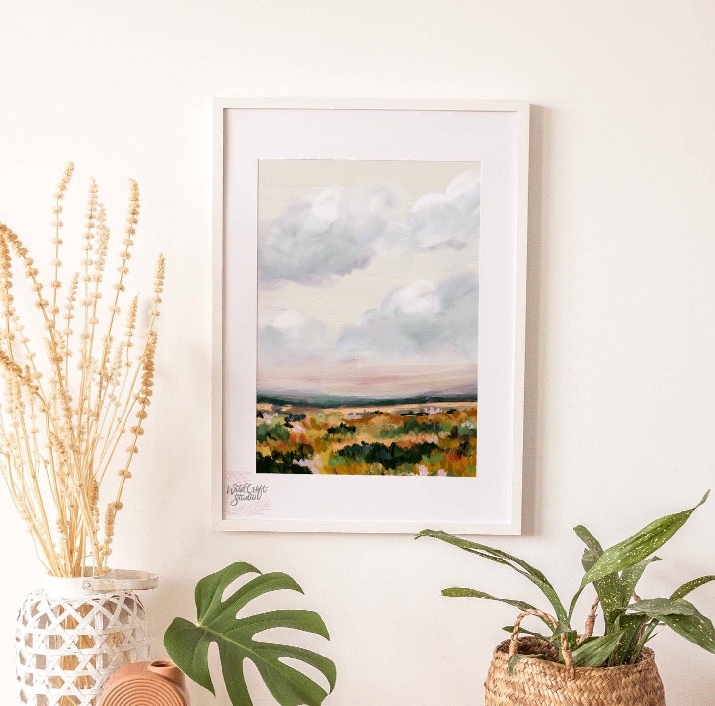 Wild Croft Studio - Wholesale Art Print - In The Distance Landscape Art Print1