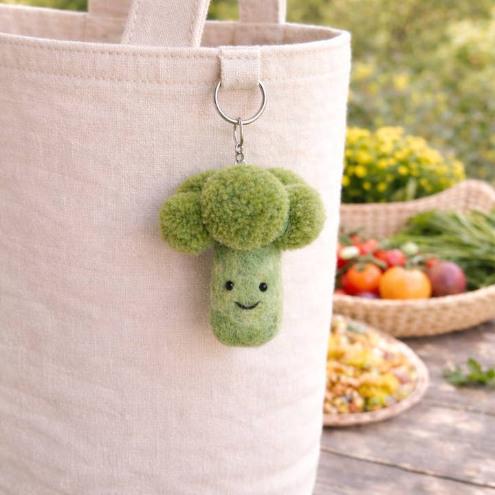 Ganapati - Wholesale Keychain - Kids - Felt Keychain - Smiley Veggies8