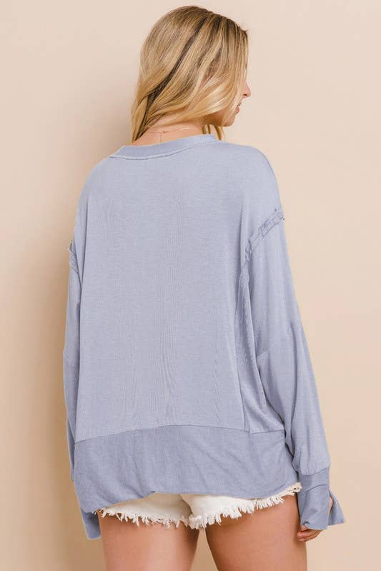 Oddi – Großhandel Sweatshirt mit Grafikdruck – Damen – Festkörper-Sweatshirt aus French Terry für Babys3