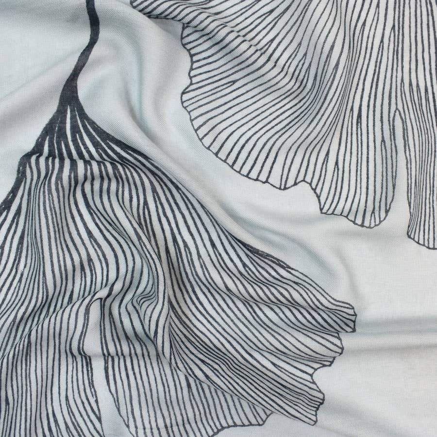 Dupatta Designs - Wholesale Scarf - Women's - Ginko Floral Scarf11