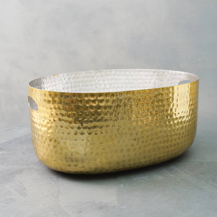 India Handicrafts Inc – Engroshandel Barredskaber – Gold barware-sæt2
