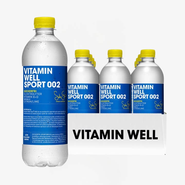 Vitamin Well Sport 002 - 500 ml (12 - Paquete) para venta al por mayor de Nordic Refreshment
