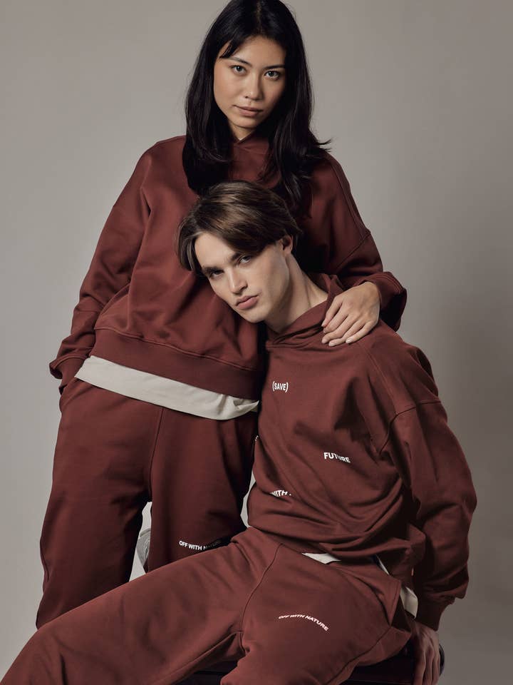 OWN OFF WITH NATURE – Hoodie - Homem por atacado – Camisola com Capuz Loose Fit13