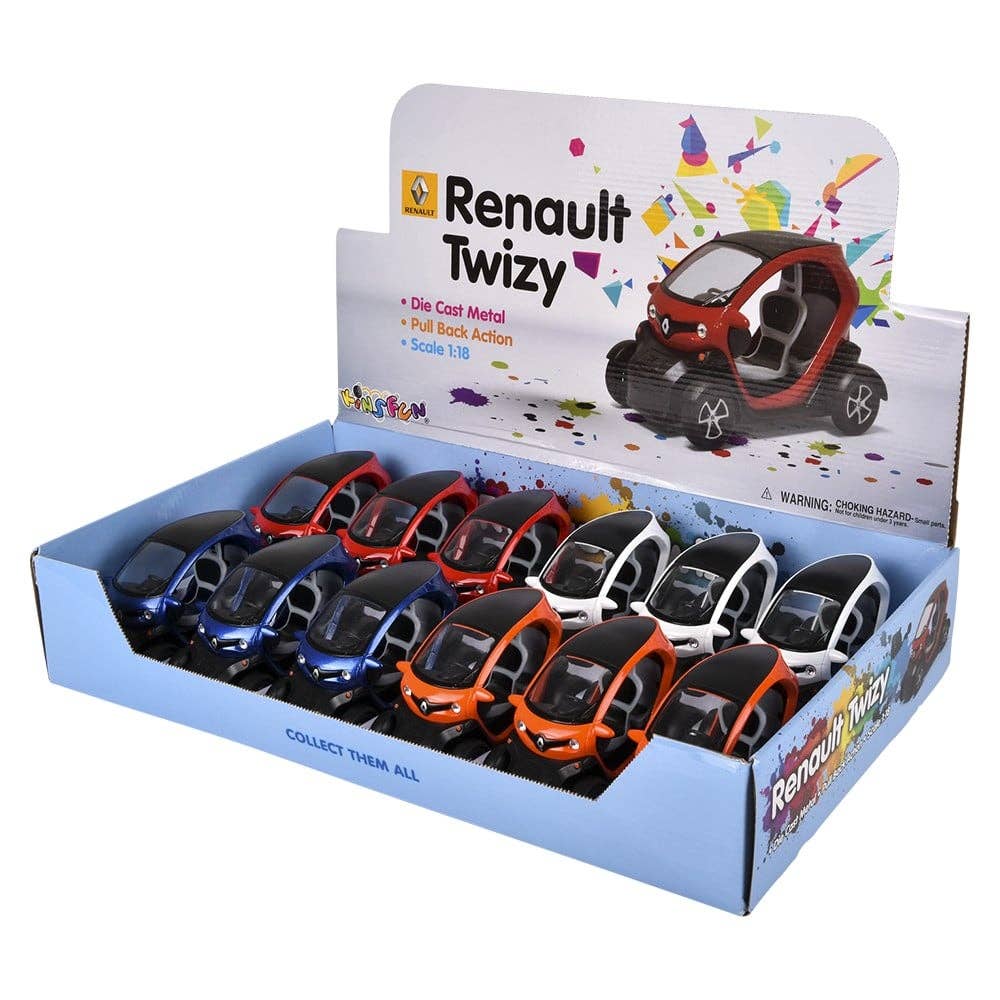 La Luna Bella - Toys - Wholesale Toy Car/Truck - Kids - 5" Diecast Pull Back Renault Twizy LLB kids toys8