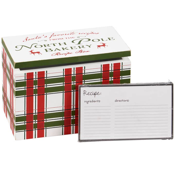 Primitives by Kathy - Wholesale Kitchen Tool/Gadget - North Pole Bakery Recipe Box
