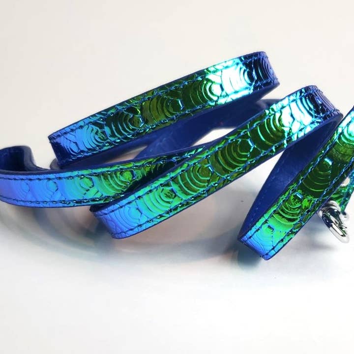 House of FurBaby - Wholesale Pet collar – Cat/dog - Personalized Pet Collar | Metallic Dragon - 2 color choices4