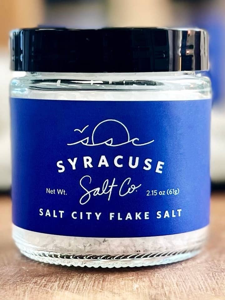 2,15 oz Salt City Flake Salt voor wholesale door Syracuse Salt Company