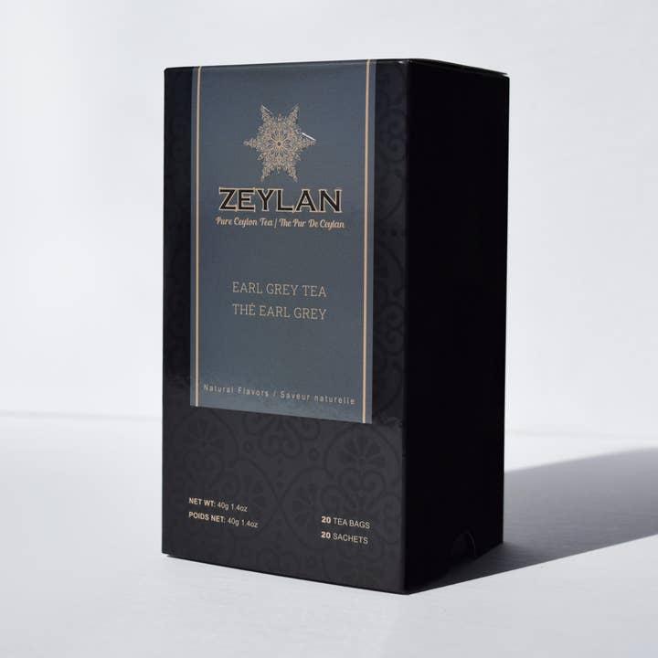Earl Grey Tea - 20 ct for wholesale by Zeylan Tea