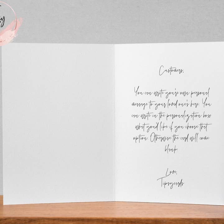 TipsyCards - Wholesale Mother's Day Card - Mothers Day Card From Daughter2