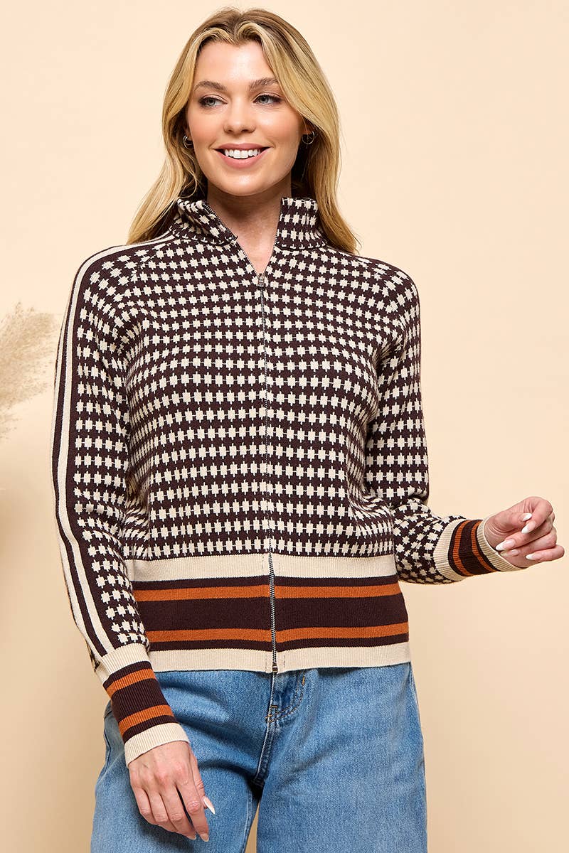 Cezele – Engroshandel Pullover - Dame – Trøje med lynlås 13