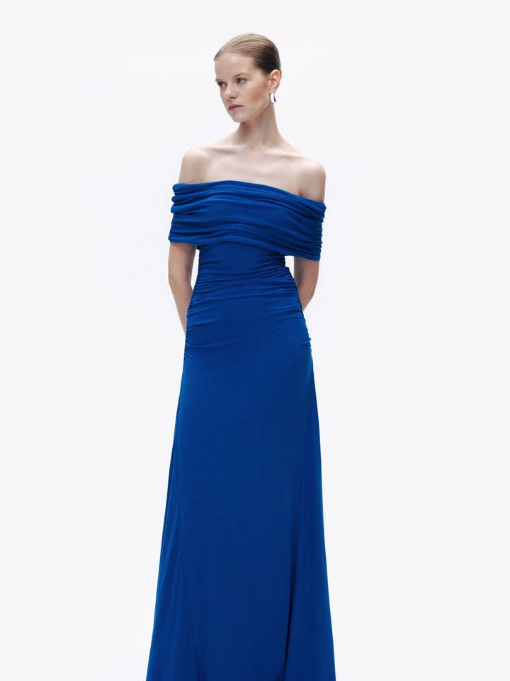 Robe Longue Drapée pour la vente par NOCTURNE