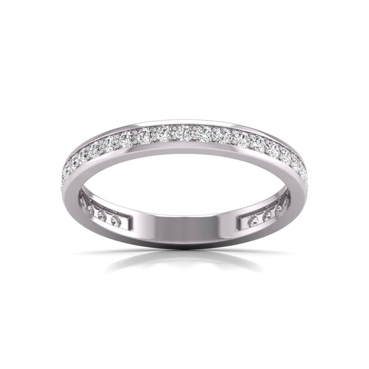 TimeLe$$ Classics – Anel multi-pedra por atacado – Pulseira Eternidade de Diamante Natural 1/2 CTTW em Ouro 14K2