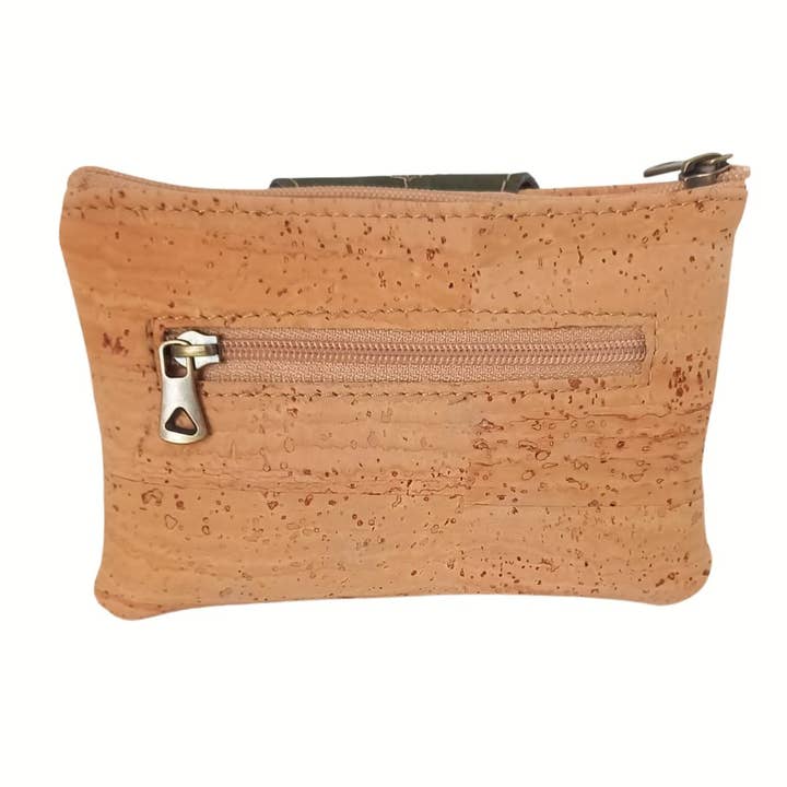 Grow From Nature - Wholesale Wallet - Women's - Cork Leaf Wallet - Vegan Leather, Sustainable3