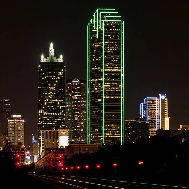 Impressions d'art de Dallas Texas Downtown DTD109 pour la vente par Breaking Rules Photography