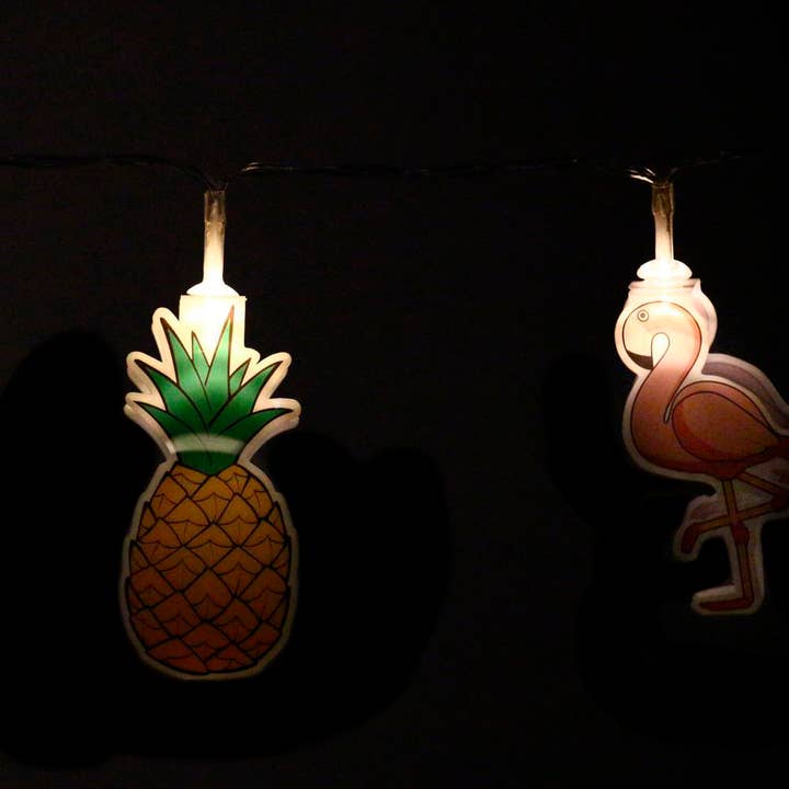 Helio Ferretti - Wholesale Bunting/Garland - FLAMINGO/PINEAPPLE GARLAND HF2