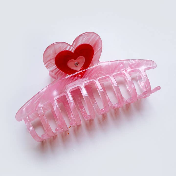 Haarklauw met stralend hart voor wholesale door Have A Nice Day