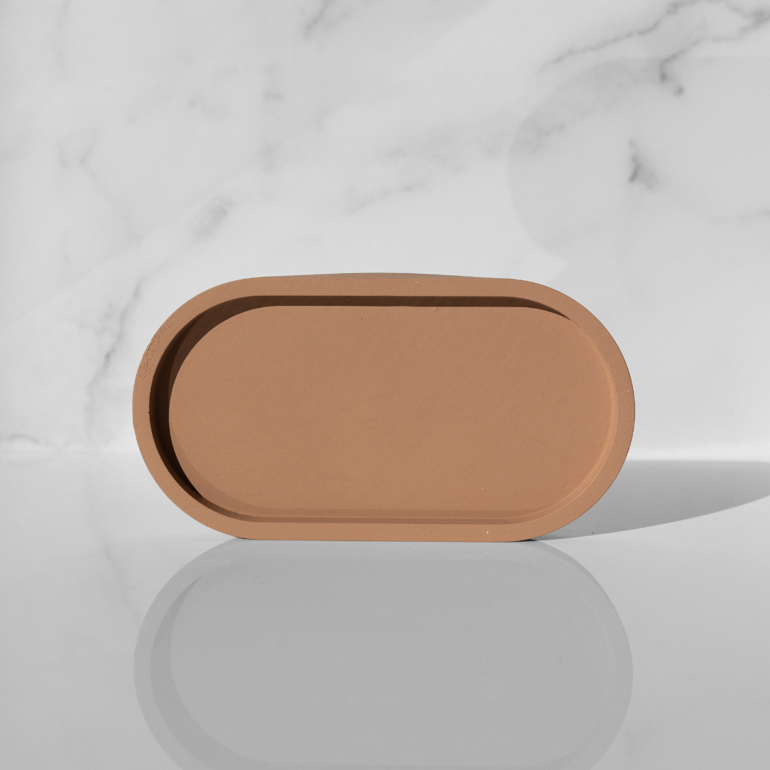 Janet Gwen - Wholesale Decorative Tray - Concrete Oval Tray9
