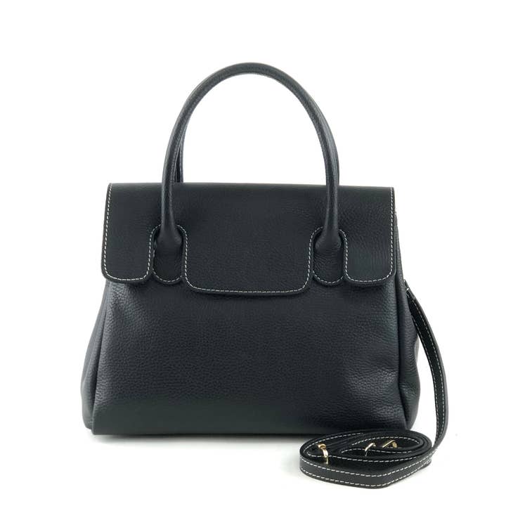 Sook Stainable - Wholesale Shoulder Bag - Women's - Julienne - Handheld Genuine Leather Envelope Bag Medium